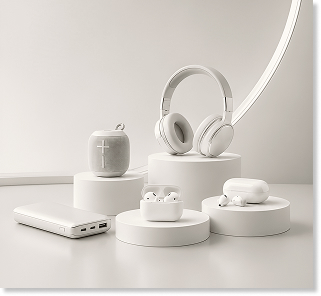 Premium white accessories collection