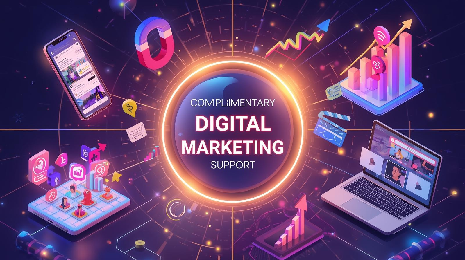 Complimentary Digital Marketing Support